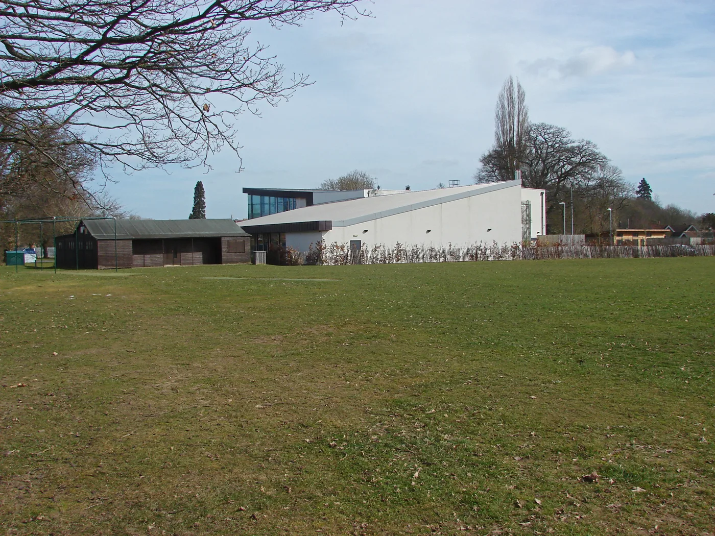 Broadwater Park grounds in Godalming, photographed in 2015